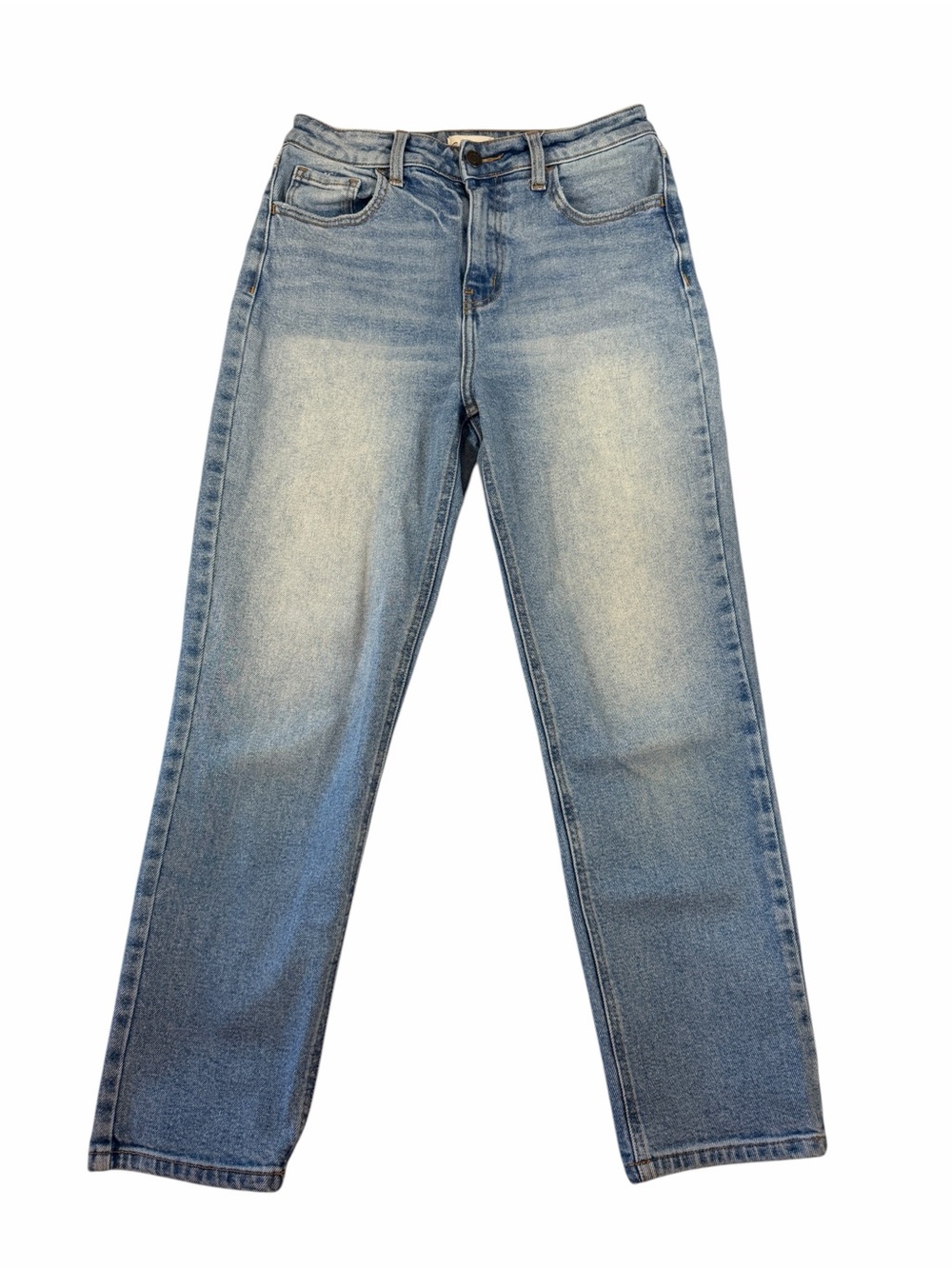 Cello Boyfriend Jeans in Light Blue Faded Wash